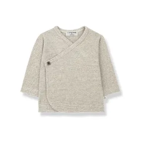 1  in the family Sol Newborn Shirt - Oatmeal