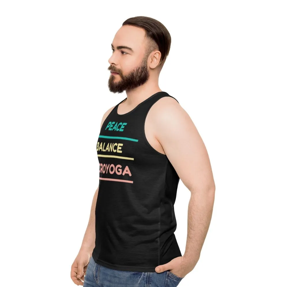 Acroyoga Yoga Unisex Tank Top for Fitness and Workout