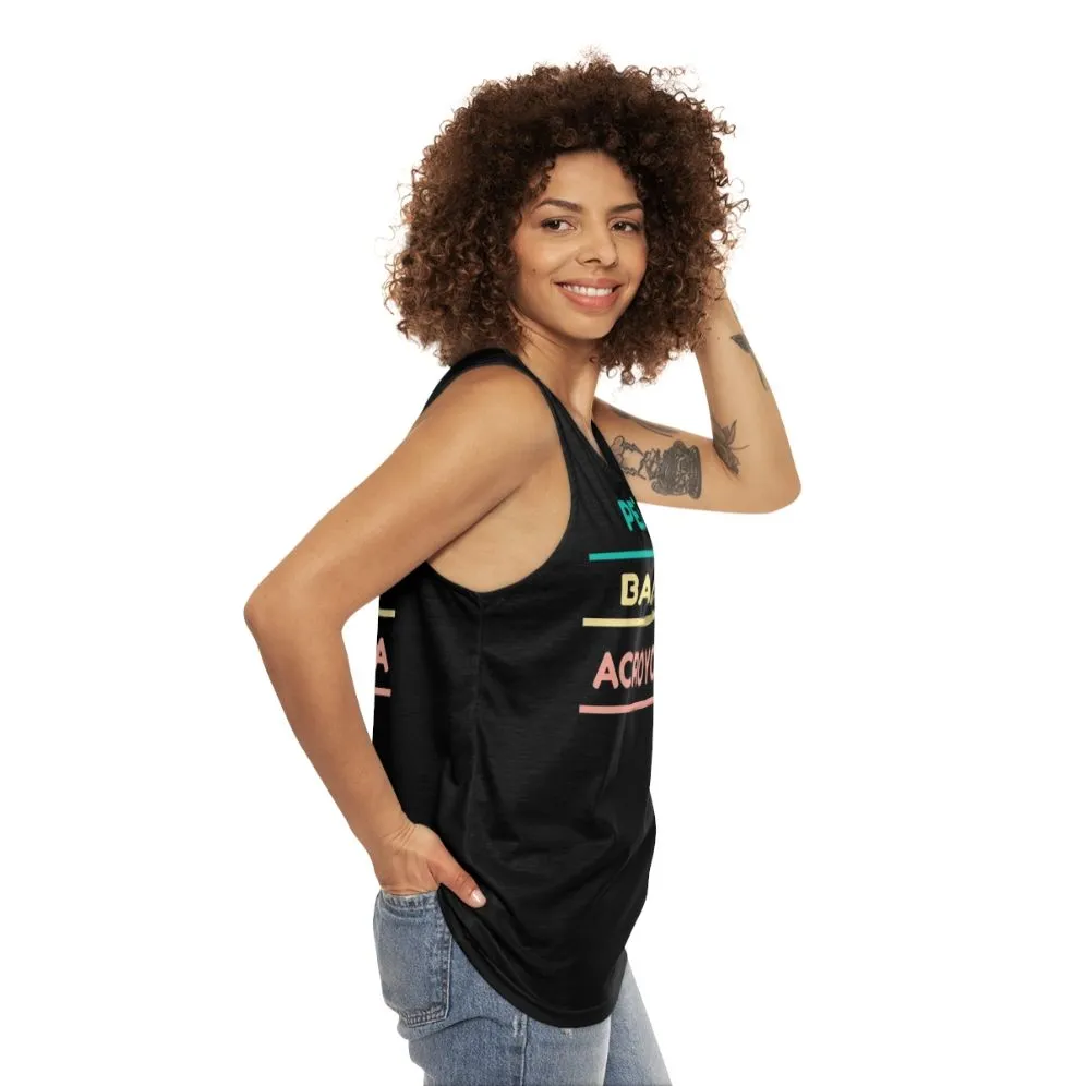 Acroyoga Yoga Unisex Tank Top for Fitness and Workout