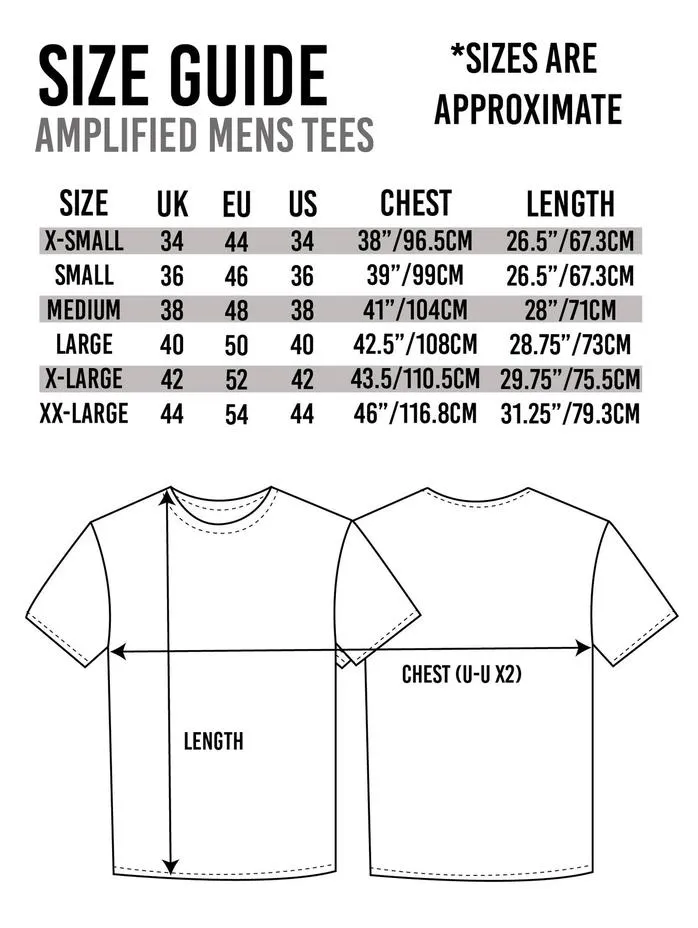 Amplified Motley Crue Girls Girls Girls - Men's T-Shirt
