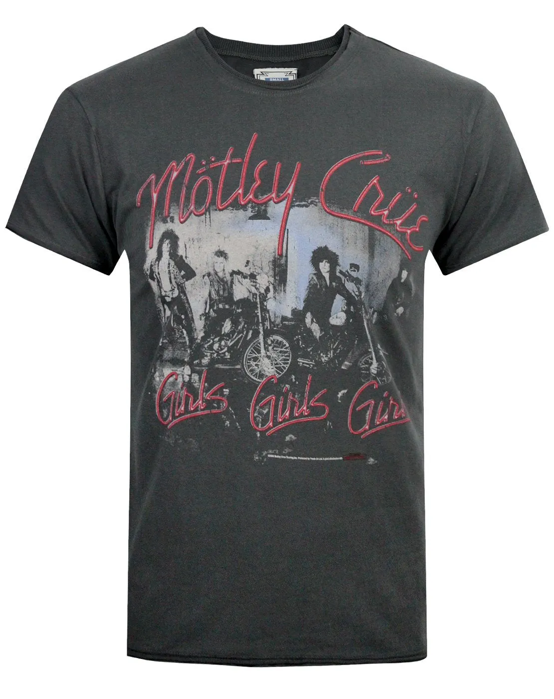 Amplified Motley Crue Girls Girls Girls - Men's T-Shirt