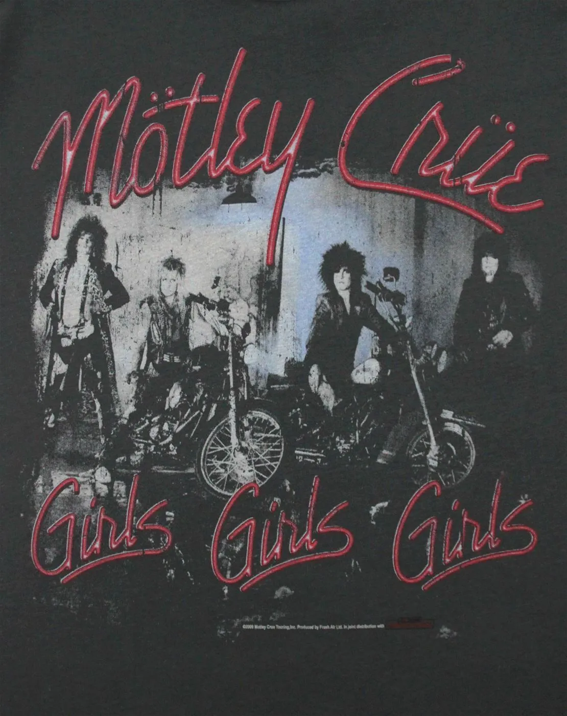 Amplified Motley Crue Girls Girls Girls - Men's T-Shirt