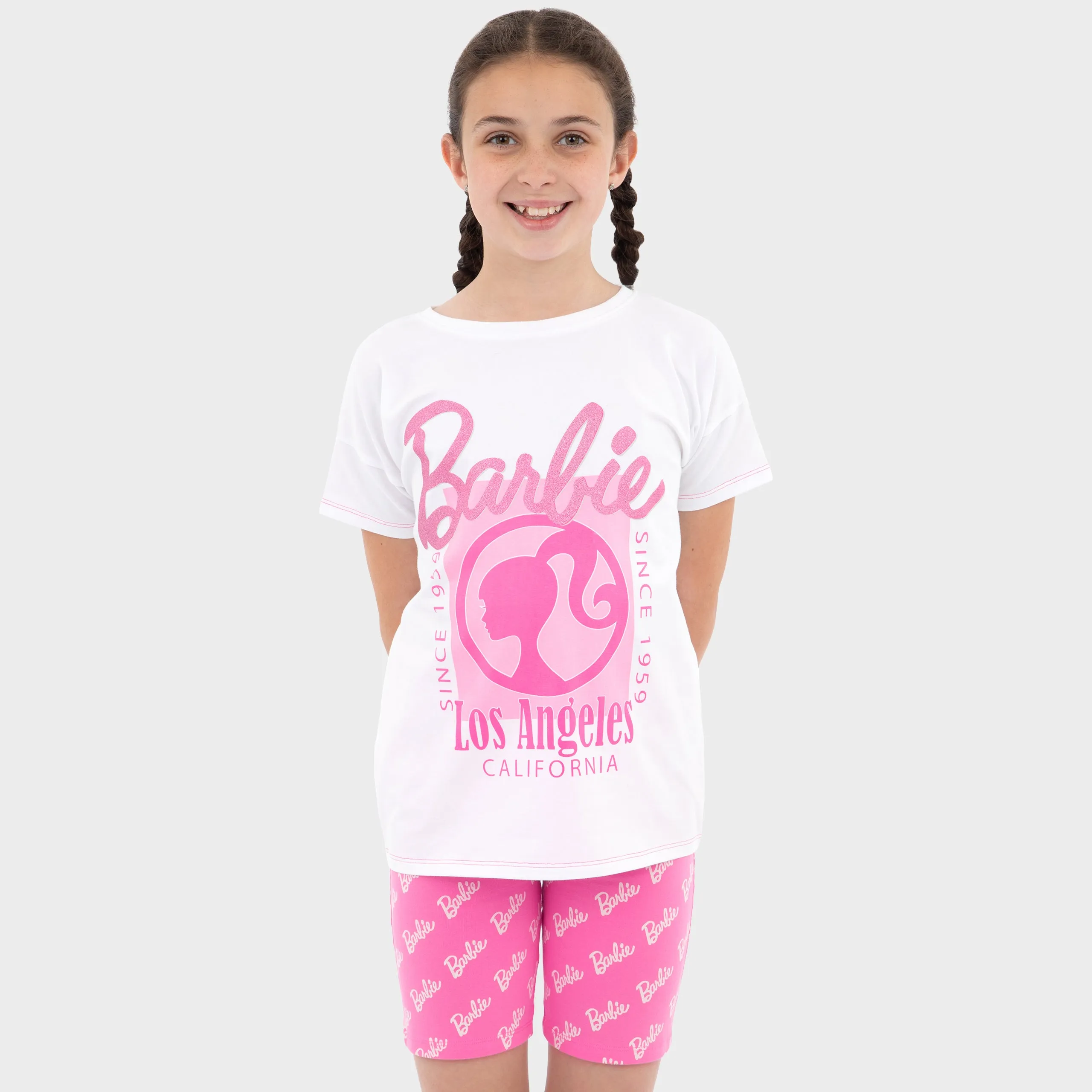 Barbie T-Shirt And Shorts Set