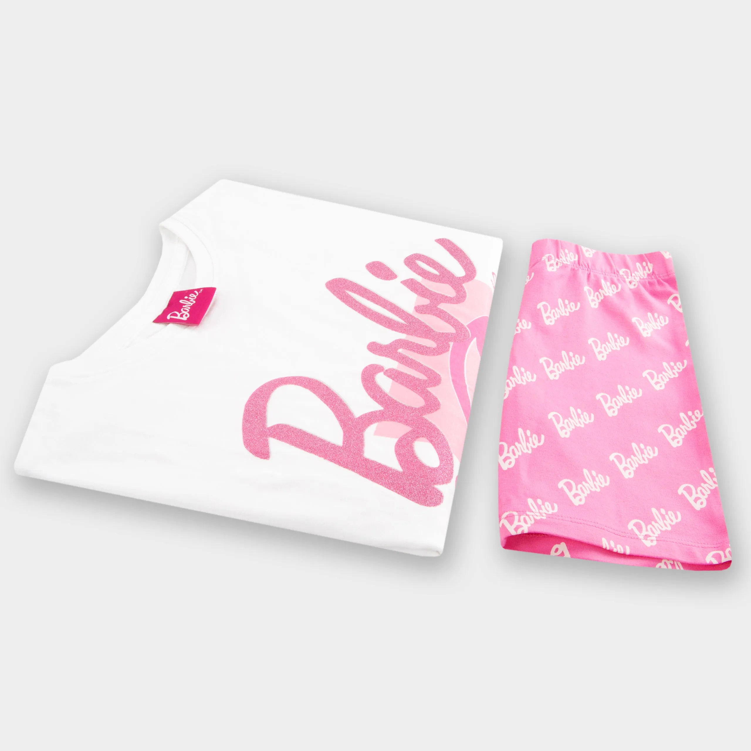 Barbie T-Shirt And Shorts Set