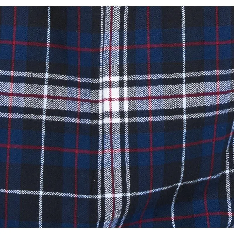 Barbour Highland Check 34 Mens Tailored Shirt - Navy