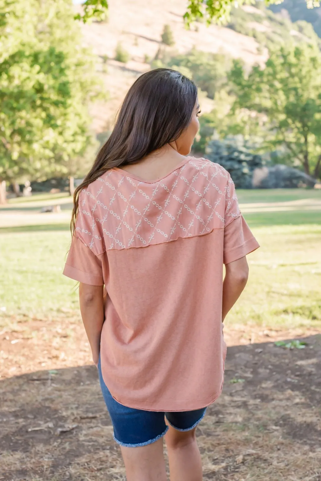 Better Days Color Block Henley