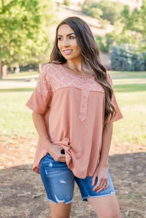Better Days Color Block Henley