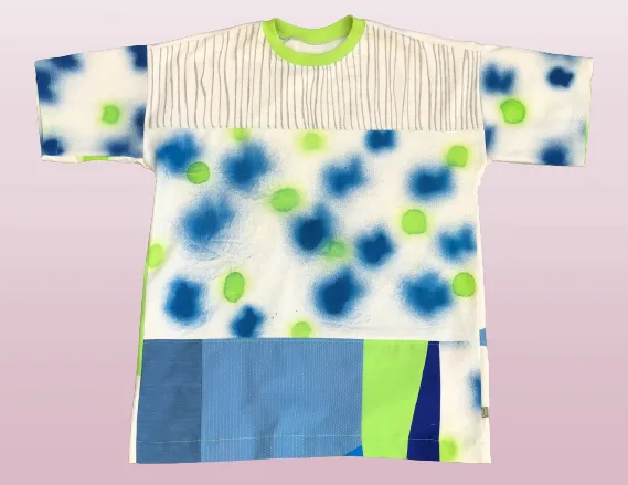 Big Shirt Patchwork #H2