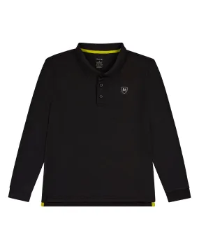 Boy's Long Sleeve Polo Shirt