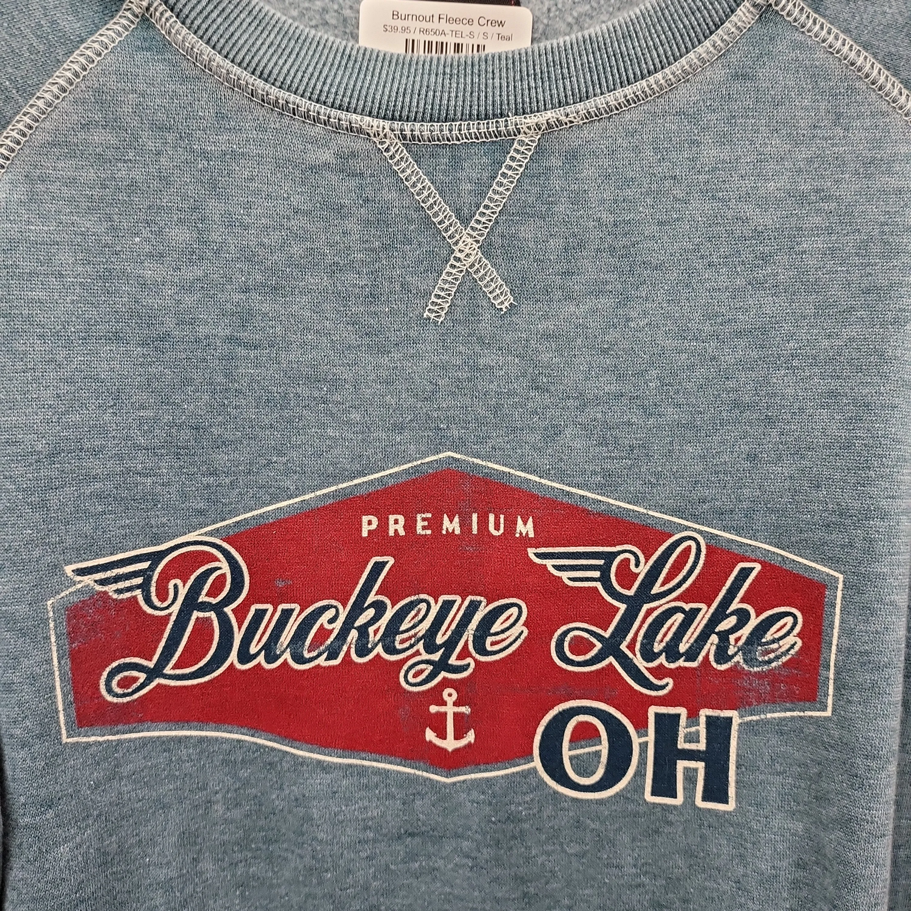 Burnout Fleece Crew
