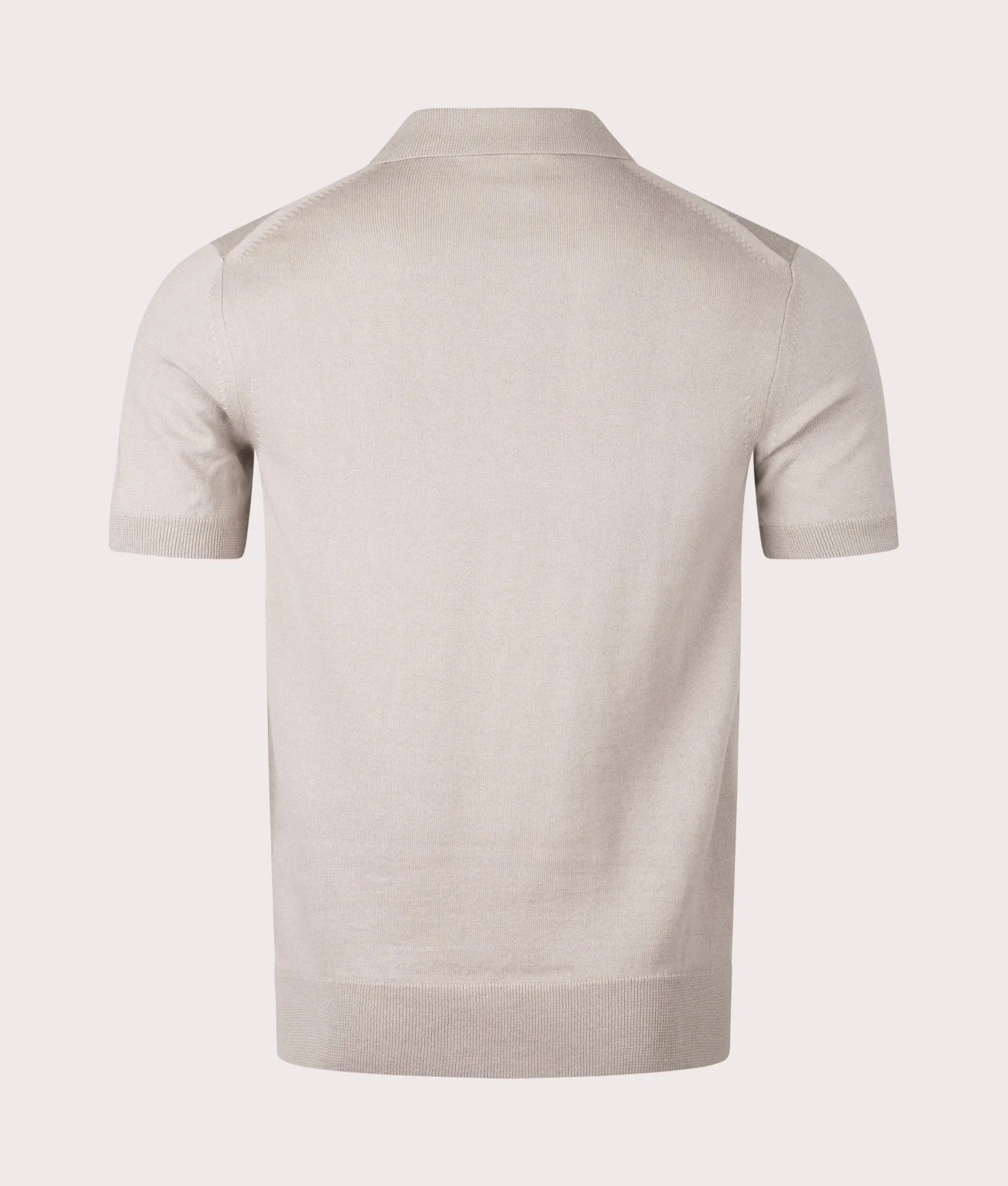Classic Knitted Polo Shirt