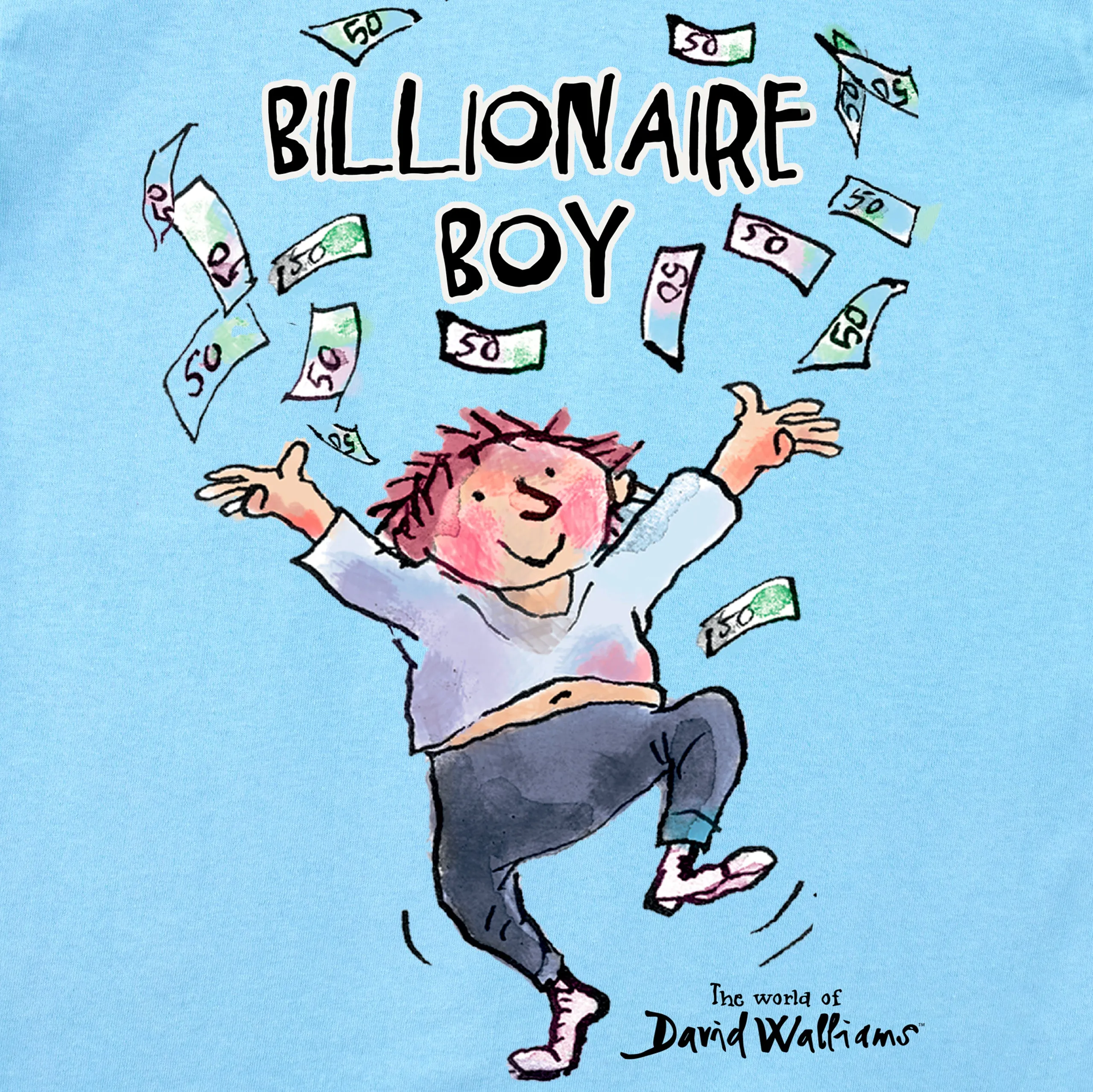David Walliams Billionaire Boy T-Shirt