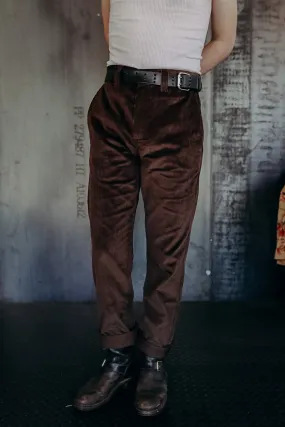 Deck Pant- Choclolate Cord