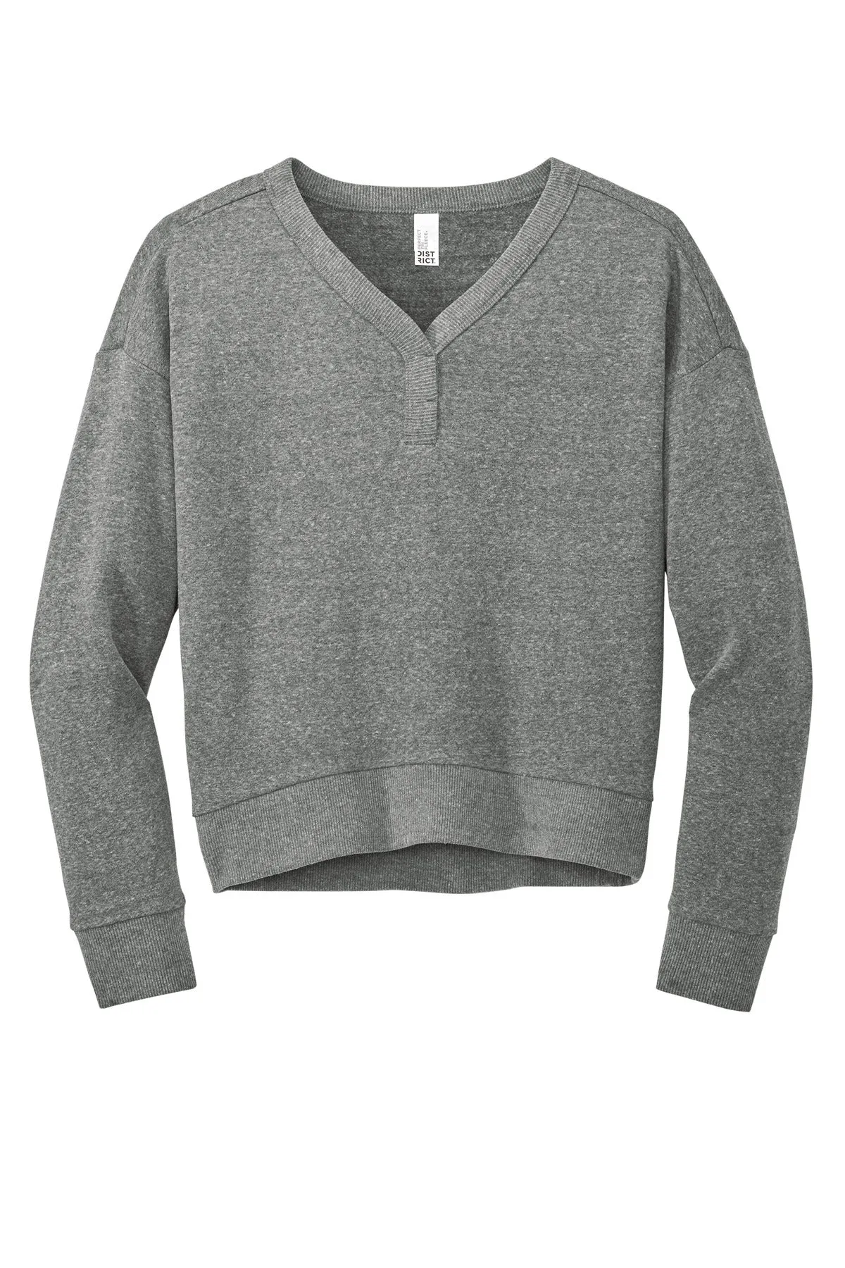 District Women's Perfect Tri Fleece V-Neck Sweatshirt