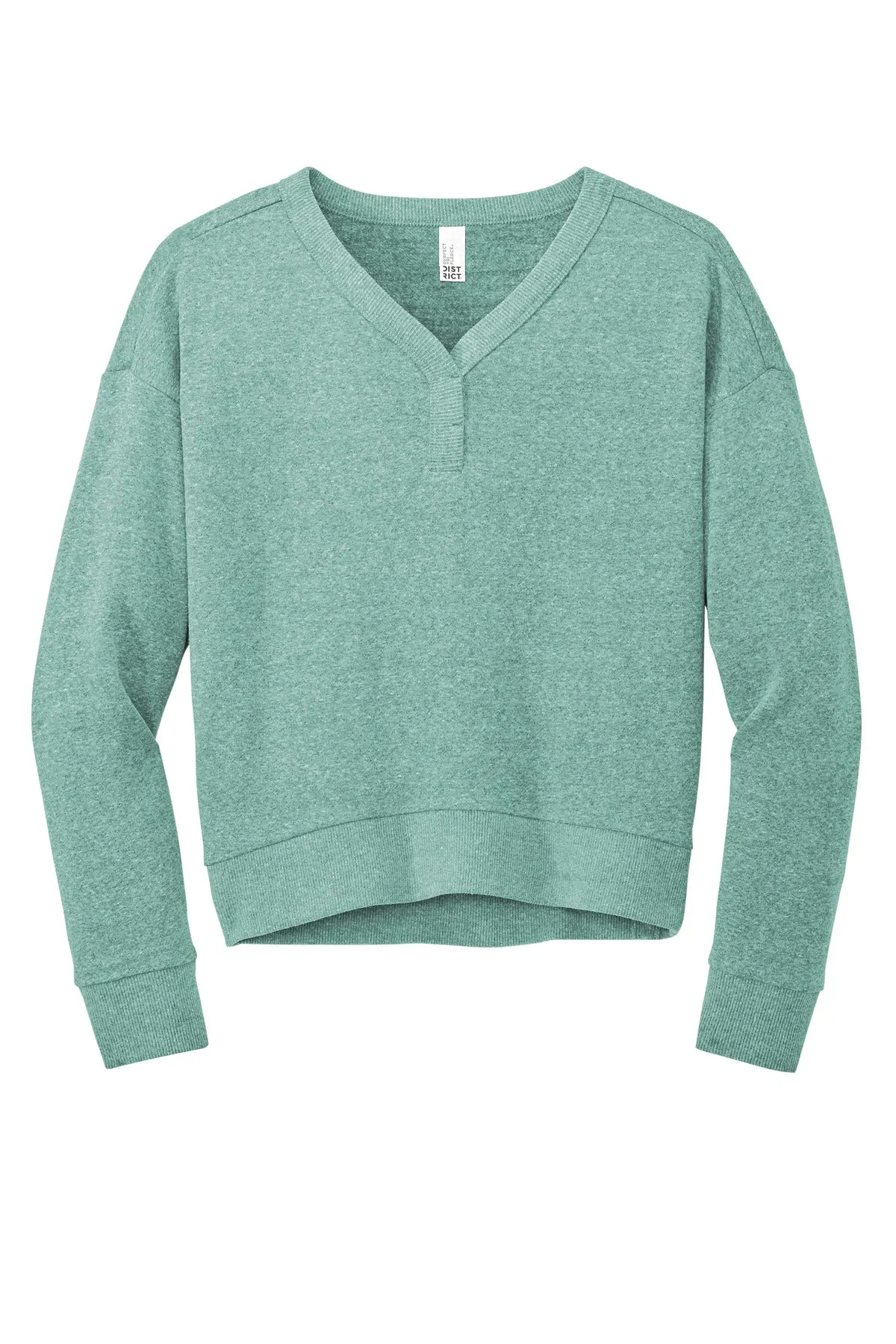 District Women's Perfect Tri Fleece V-Neck Sweatshirt