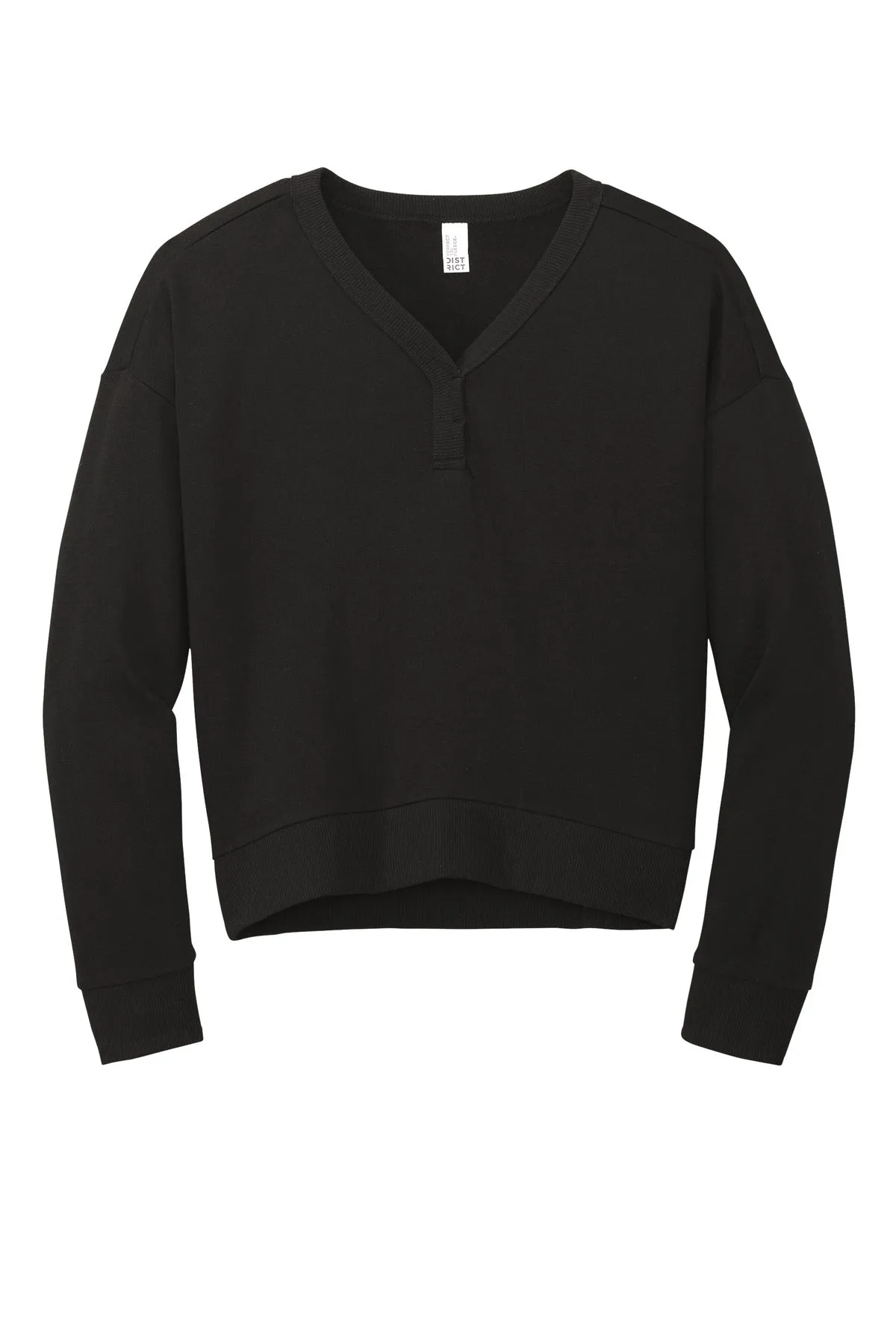 District Women's Perfect Tri Fleece V-Neck Sweatshirt