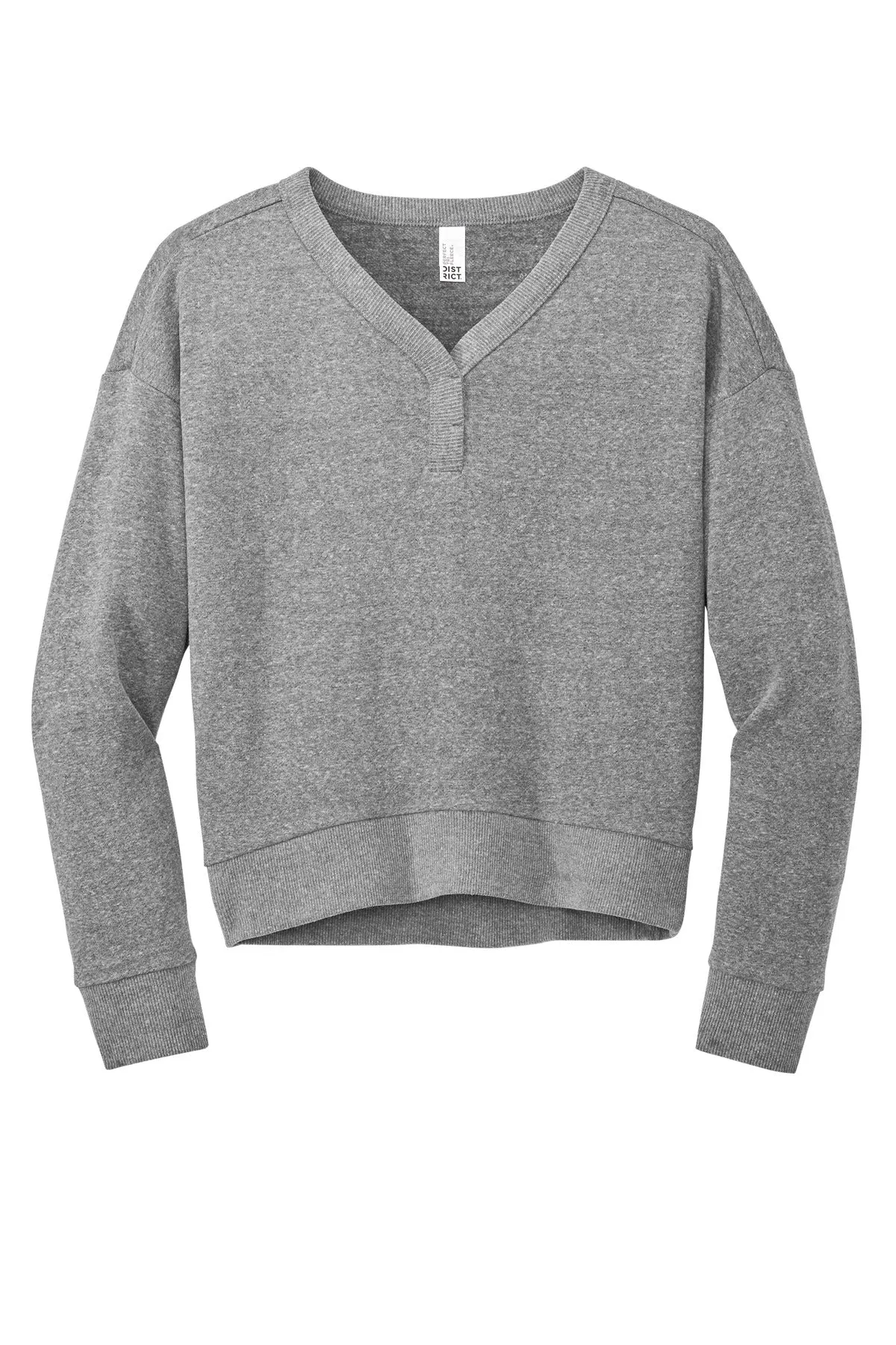 District Women's Perfect Tri Fleece V-Neck Sweatshirt