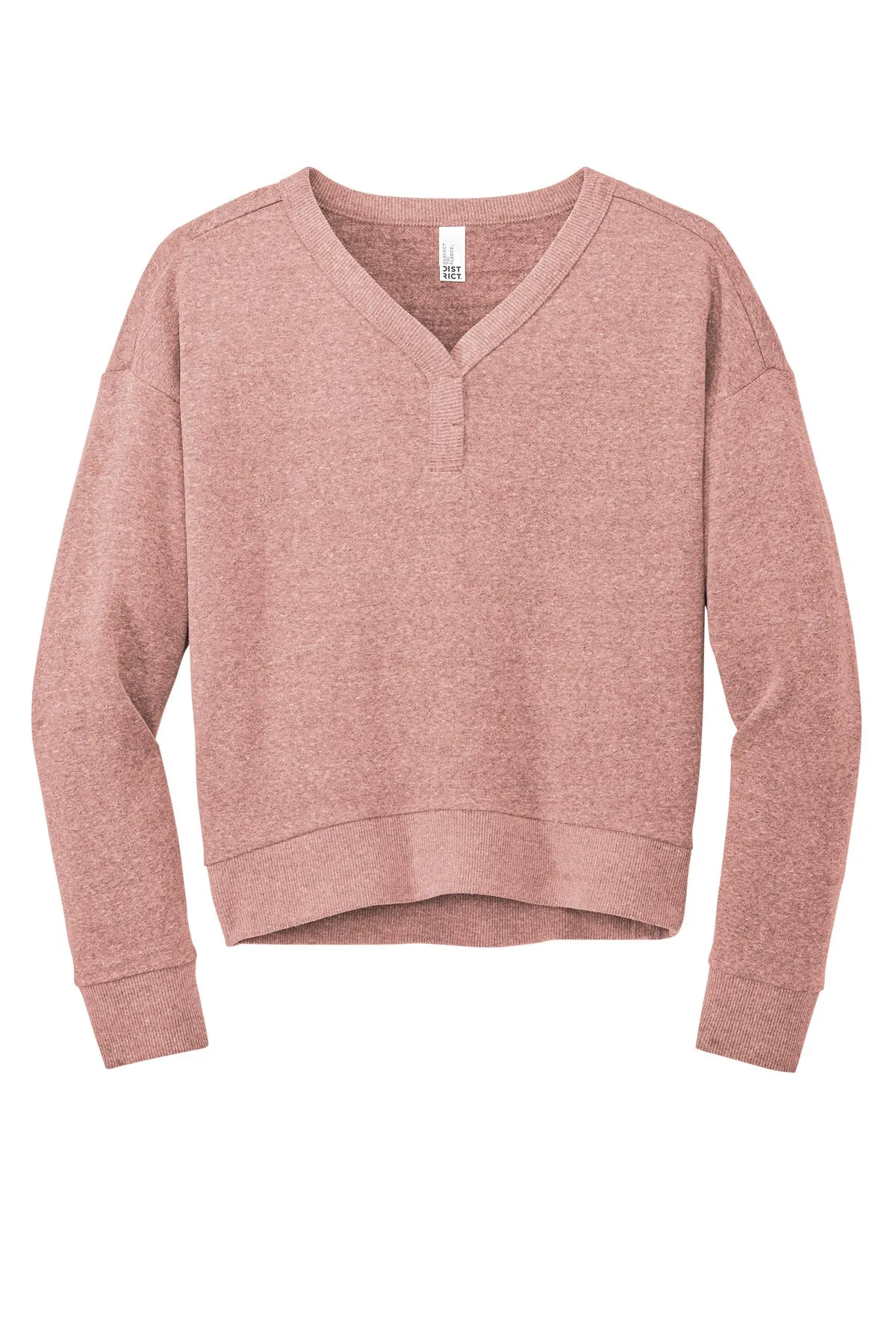District Women's Perfect Tri Fleece V-Neck Sweatshirt