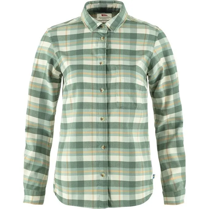 FJALLRAVEN SINGI FLANNEL OVERSHRT WOMENS