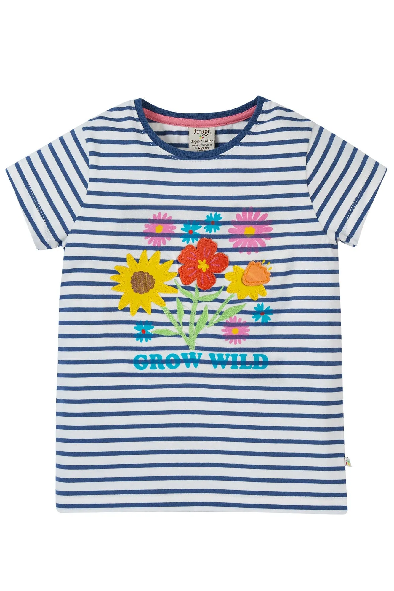 Frugi Elise Applique T-Shirt