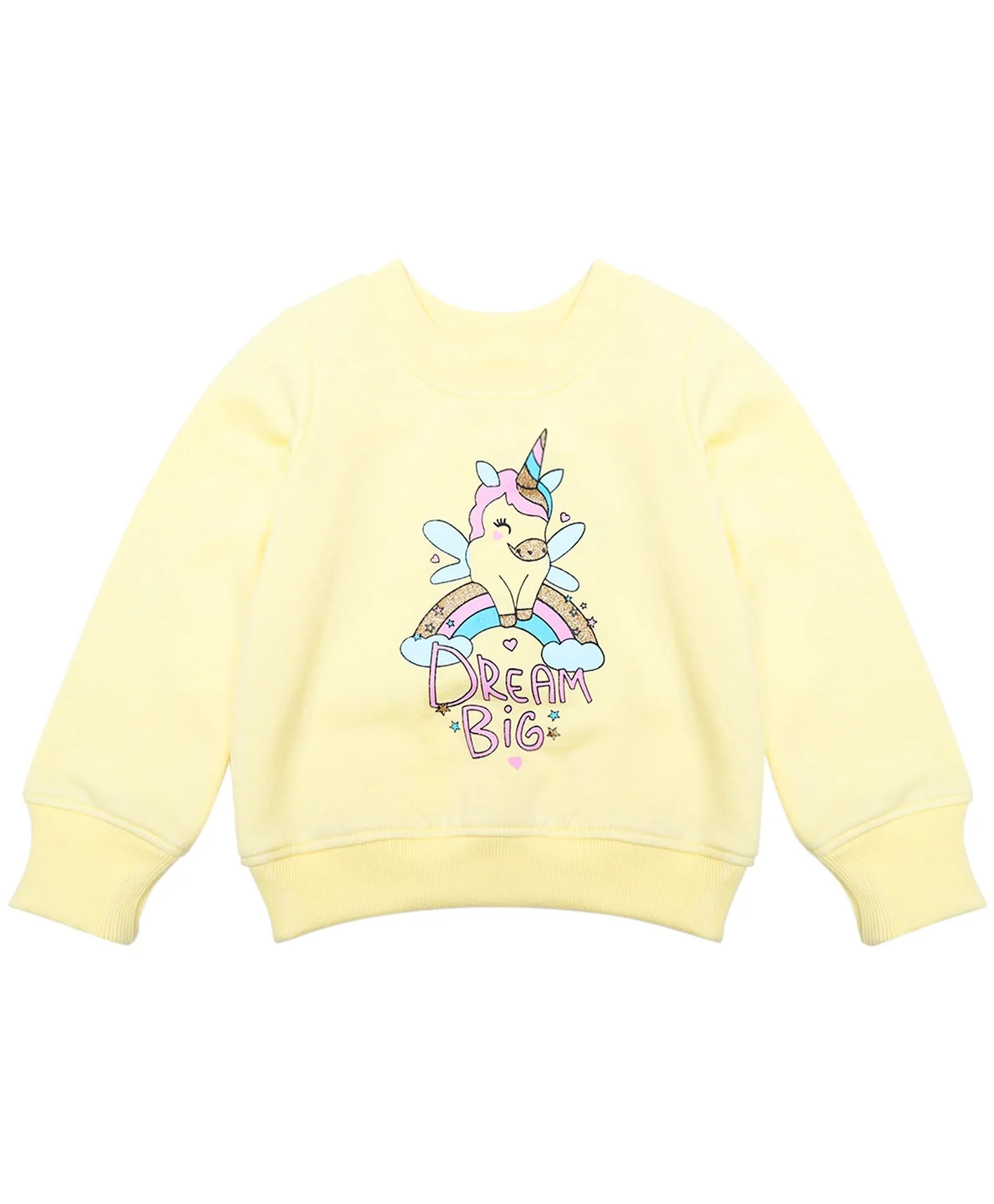 Girls Printed T-Shirt With Pyjamas - Ps Peaches
