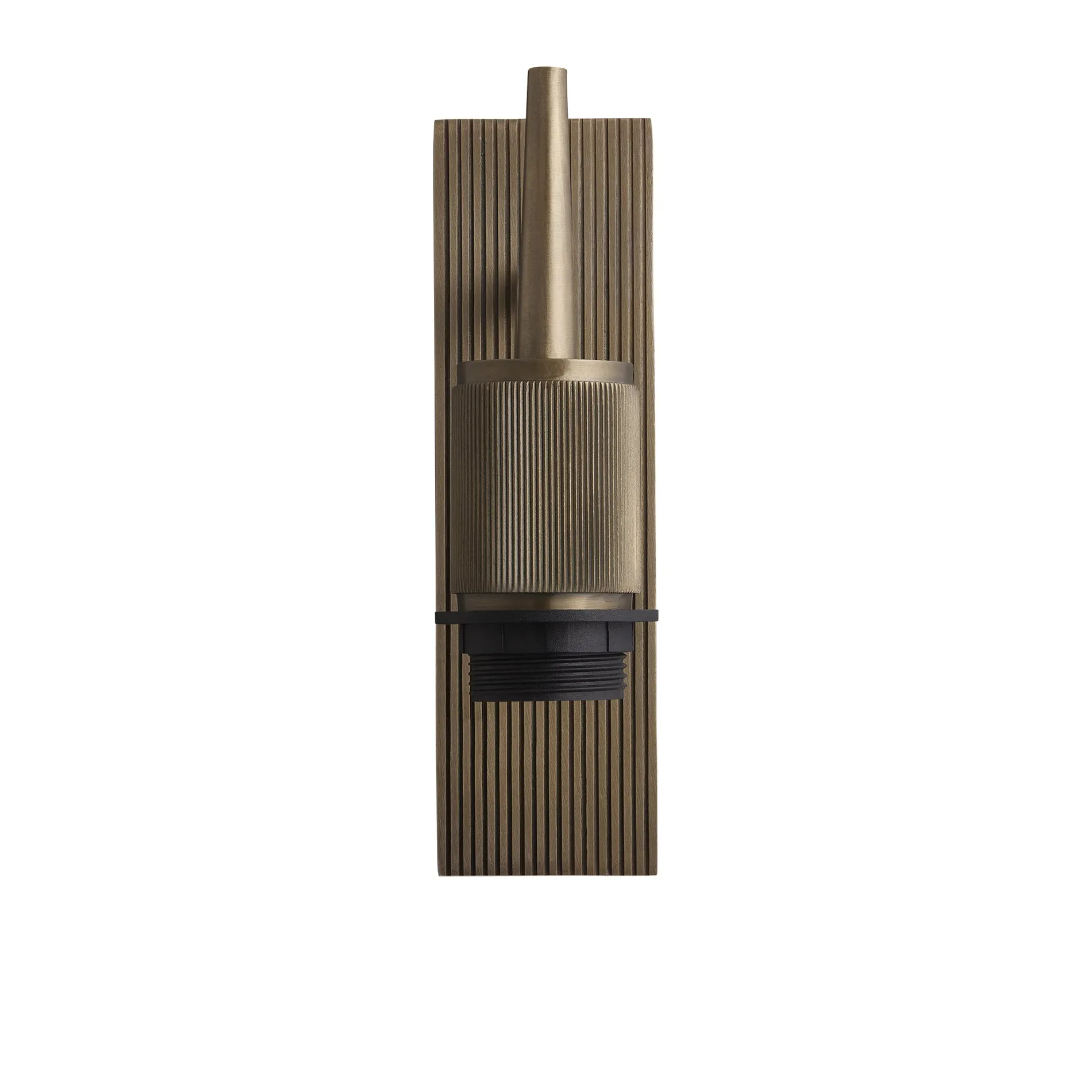Henley Smoked Glass Globe Wall Light - 7 Inch - Mocha