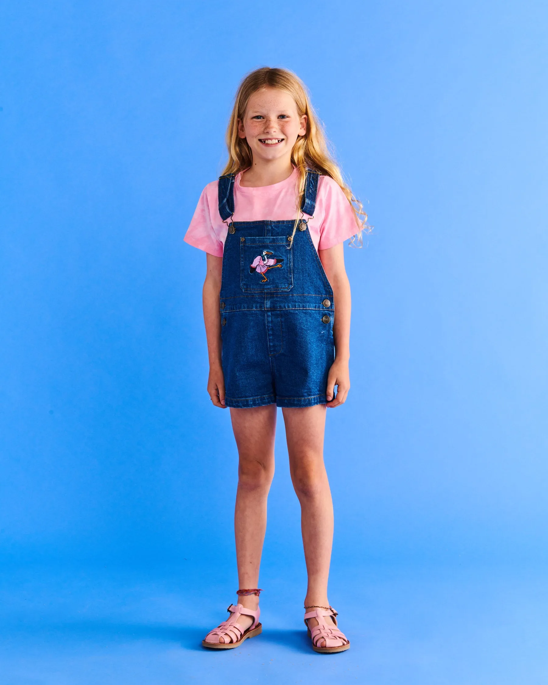 Kip & Co x May Gibbs Stork Tie Dye Organic Cotton T-Shirt