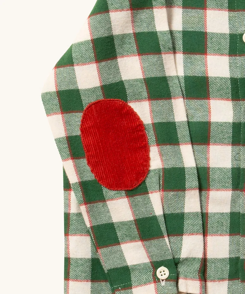 LGR Check Long Sleeve Shirt - Fern Green