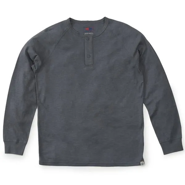 LS Chelsea Double Cloth Raglan Henley
