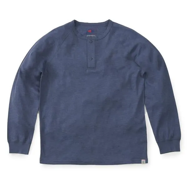 LS Chelsea Double Cloth Raglan Henley