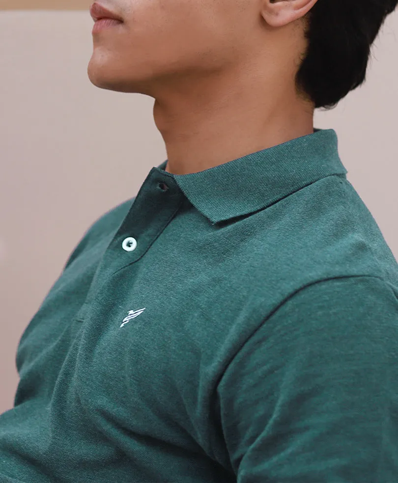Marble Green Basic POLO