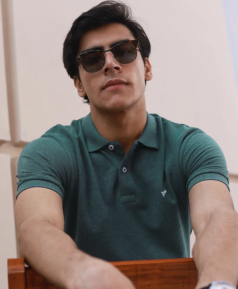 Marble Green Basic POLO