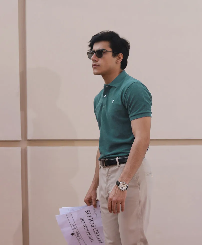 Marble Green Basic POLO