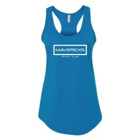 Mavericks Turquoise Women's Tank