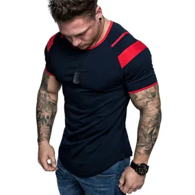 Men's Fashion Black Casual T-Shirt