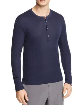 Michael Kors Ribbed Long-Sleeve Henley