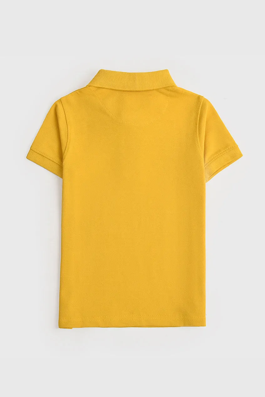 Mustard  Classic Polo shirt