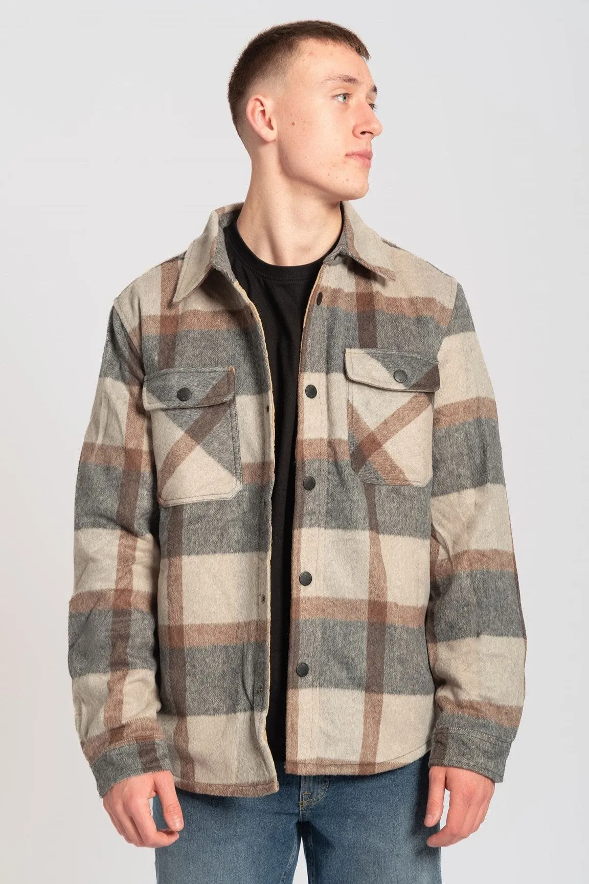 Mutton Shirt - Lt Grey Mix