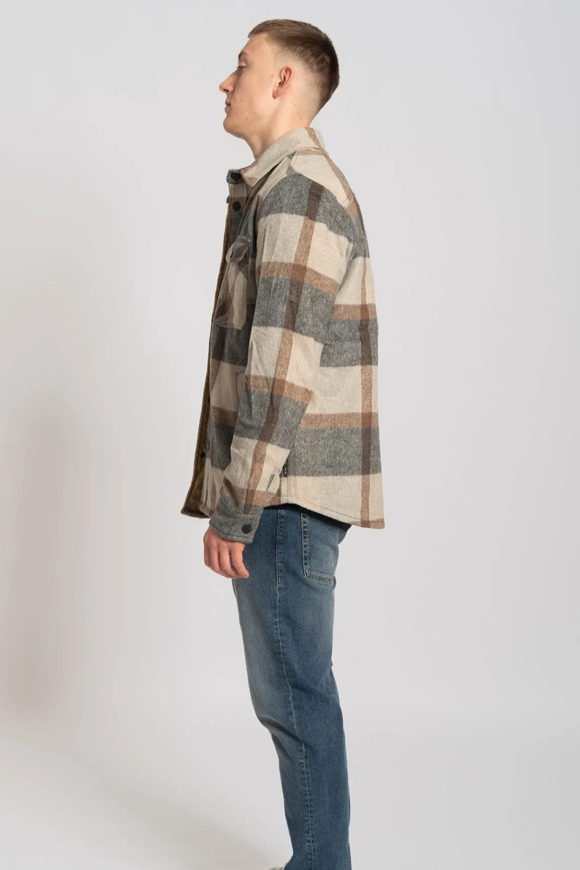 Mutton Shirt - Lt Grey Mix