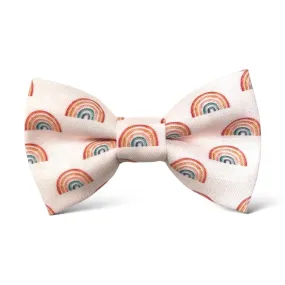 Neutral Rainbow Bow Tie