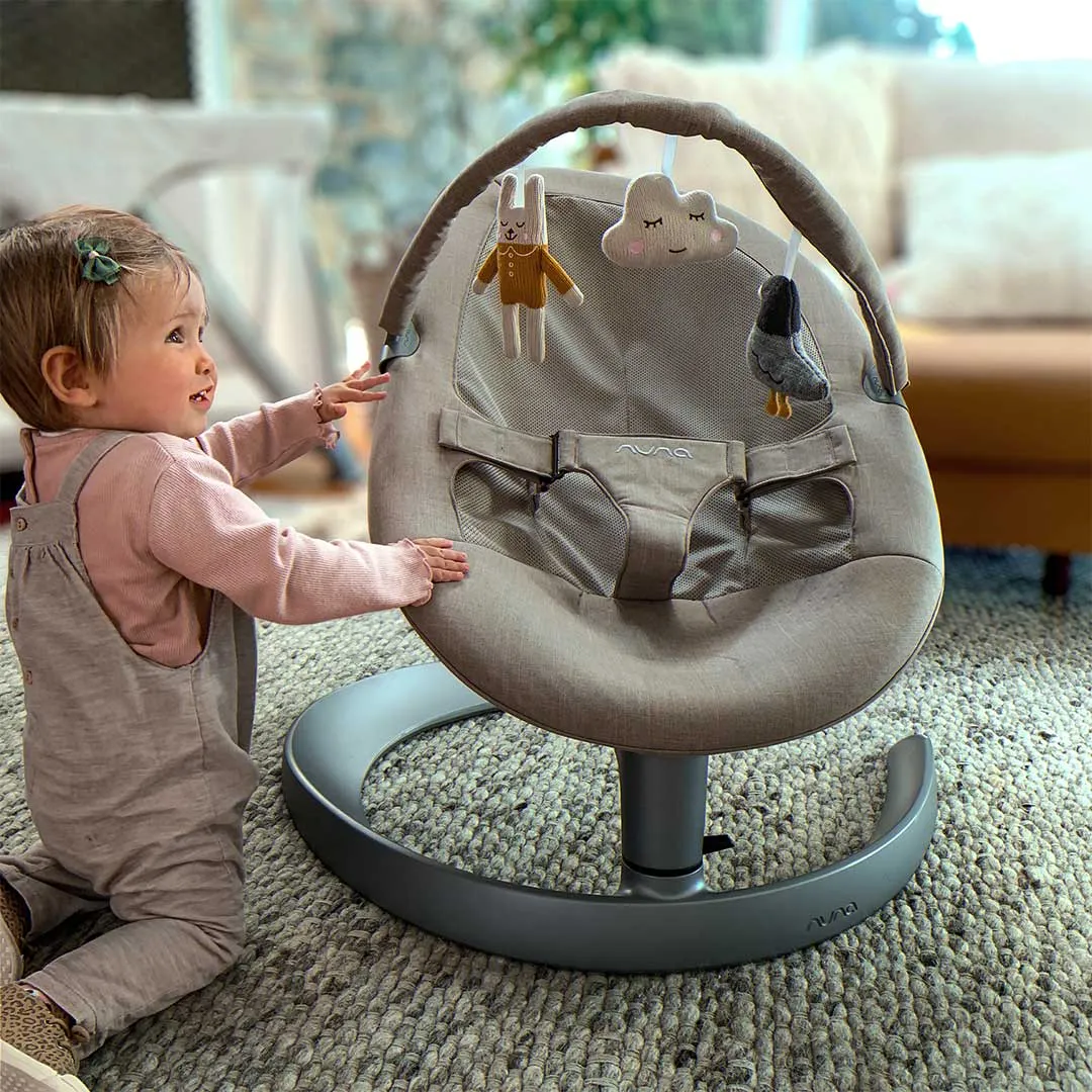 Nuna Leaf Grow (inc. Toy Bar) Biscotti