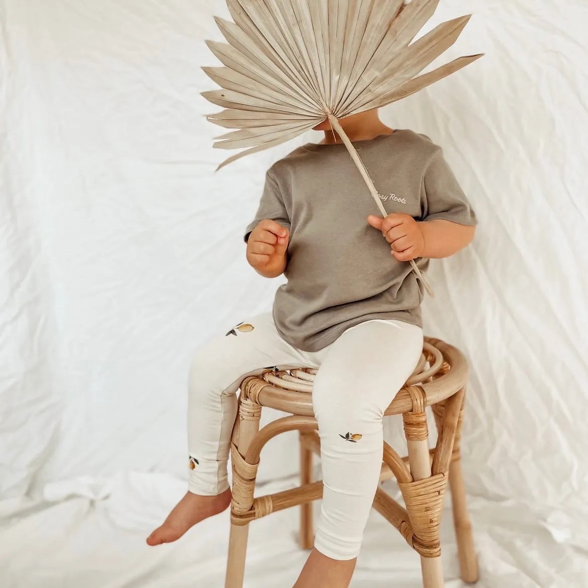 Organic T-Shirt - Khaki - S A L E