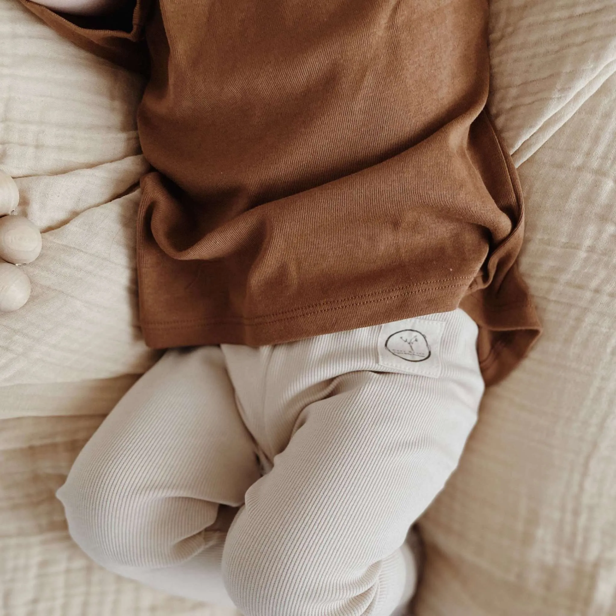 Organic T-Shirt - Walnut - S A L E
