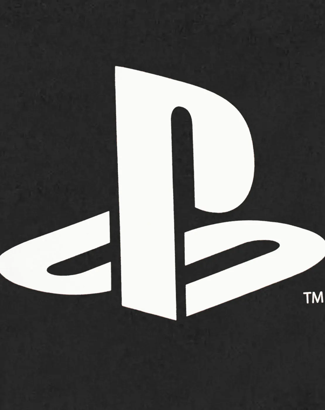 PlayStation Logo Men's Short Sleeve Black T-Shirt