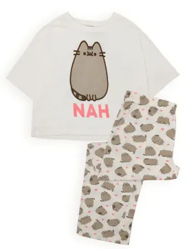 Pusheen The Cat Womens Long Leg Pyjamas