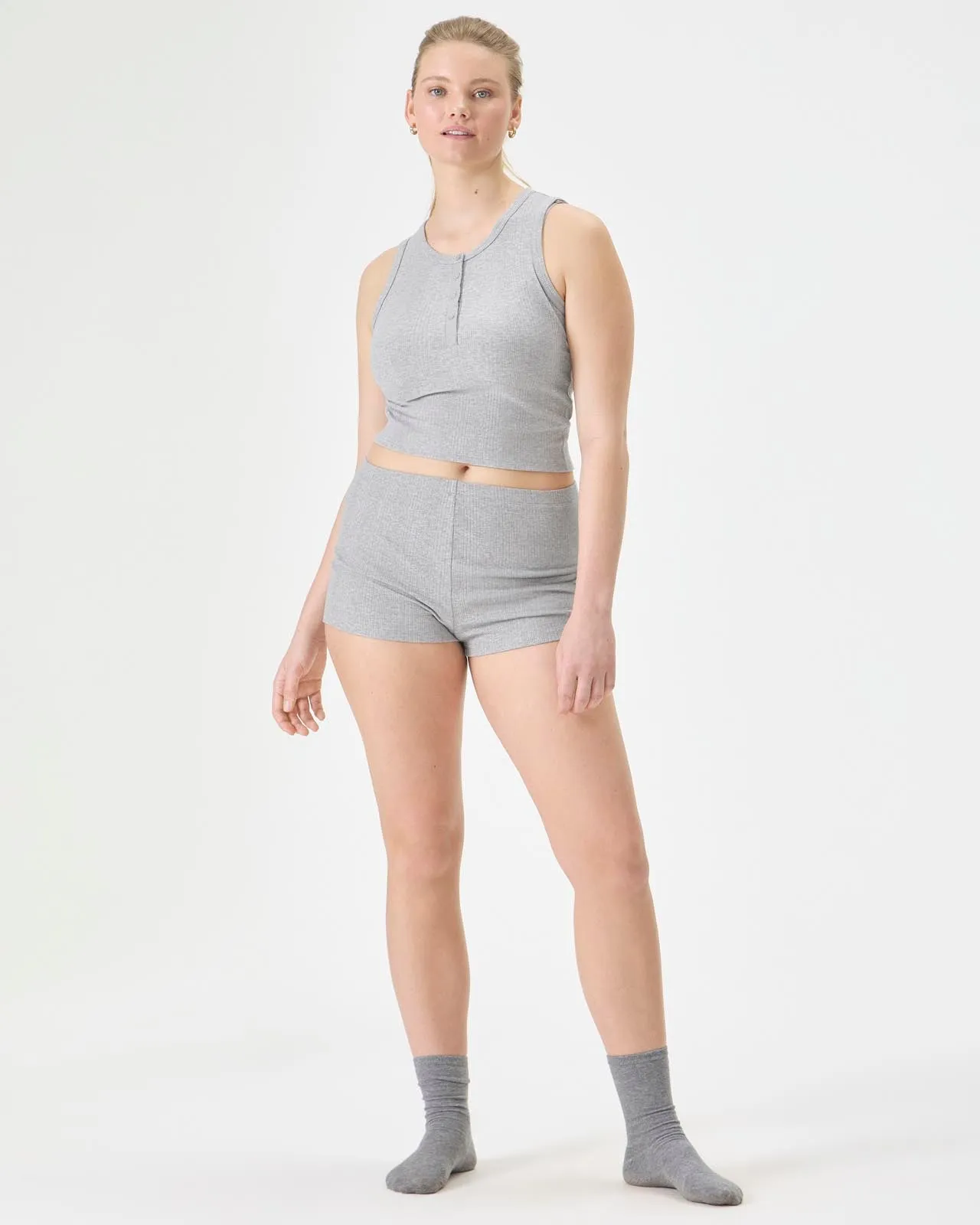 Rib Refresh Henley Tank