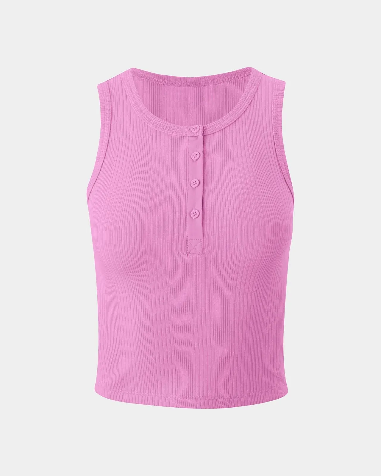 Rib Refresh Henley Tank