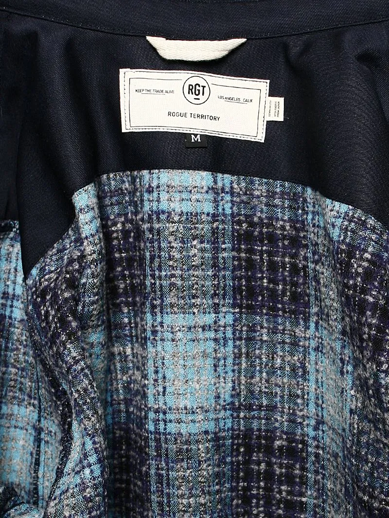 Rogue Territory Utility Shirt Plaid Mohair