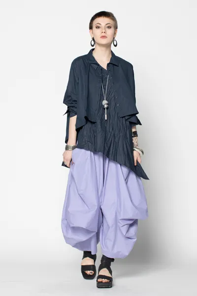 Selavie Shirt in Navy Carnaby