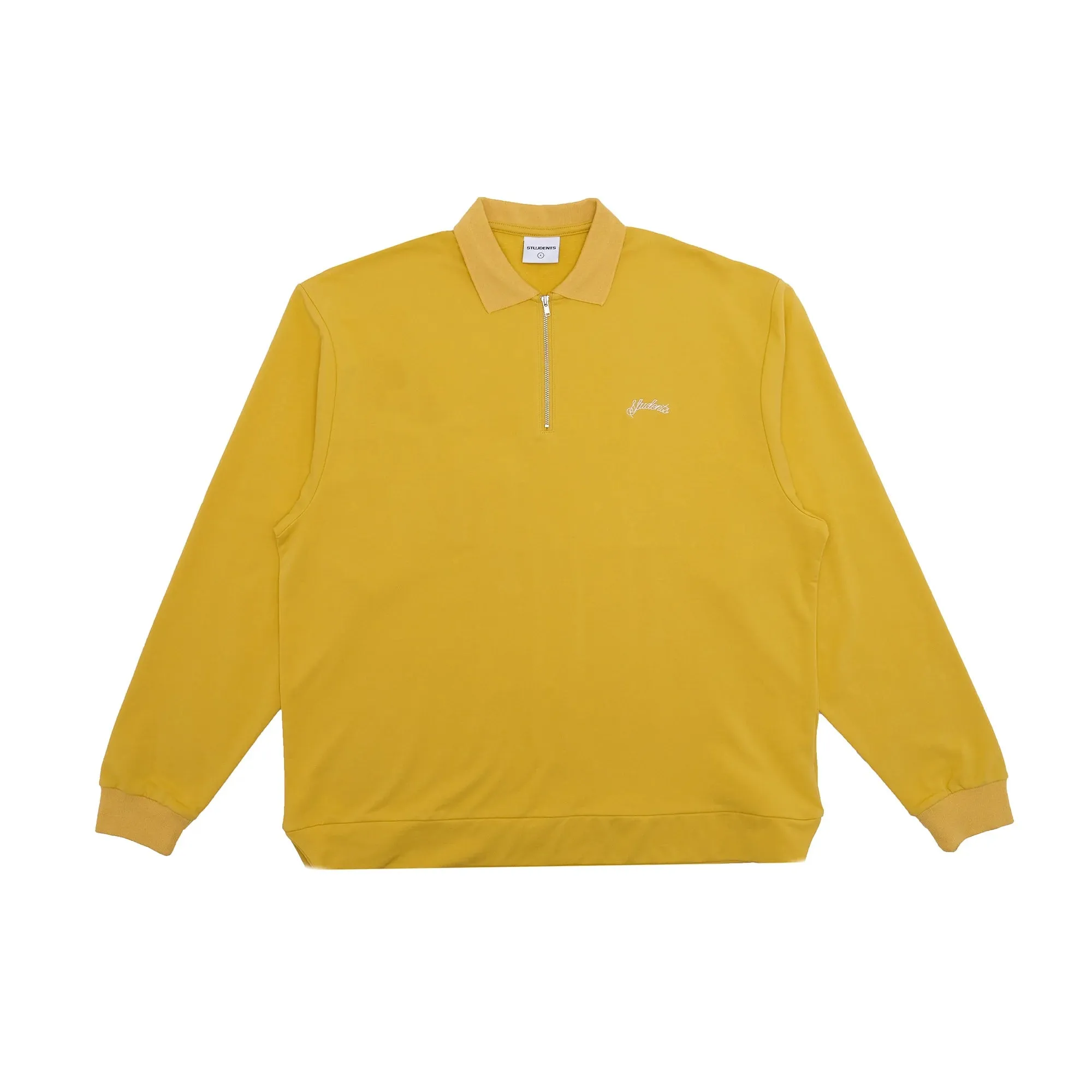 Students Golf Cillian LS Polo - MUSTARD